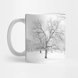 2 Trees in the snow Mug